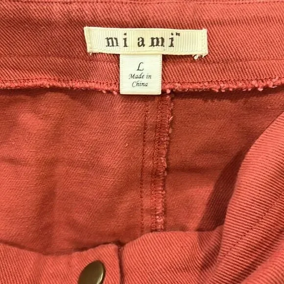 Miami  Burnt Orange Skirt - Picture 4 of 6